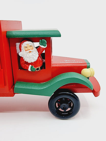 Calendrier de l’Avent en Bois – Camion du Père Noël