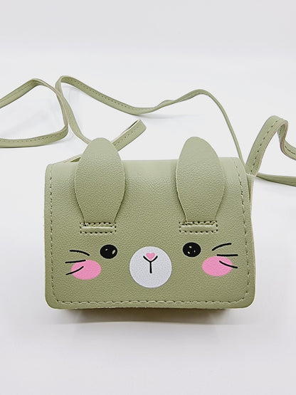 Petit sac bandoulière lapin - vert