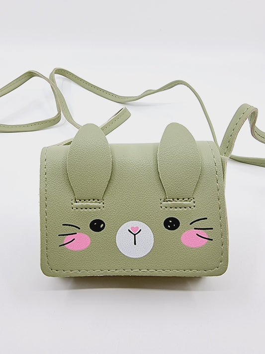 Petit sac bandoulière lapin - vert