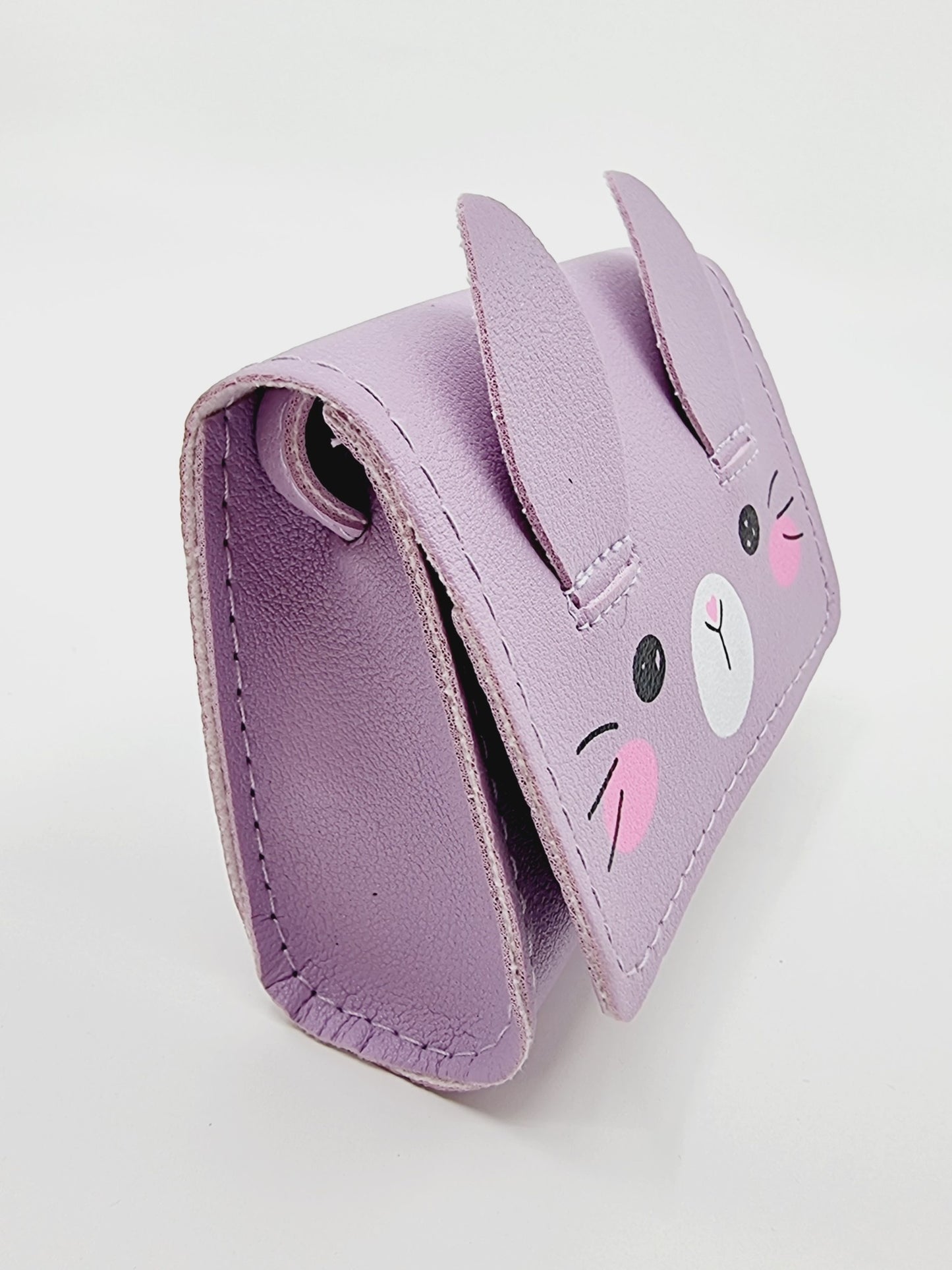 Petit sac bandoulière lapin - violet