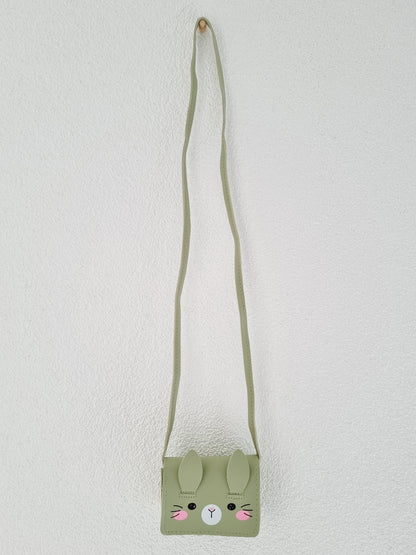 Petit sac bandoulière lapin - vert