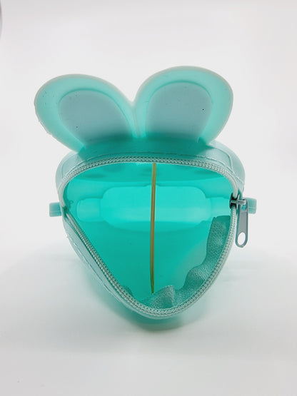 Sac lapin Pop It - turquoise