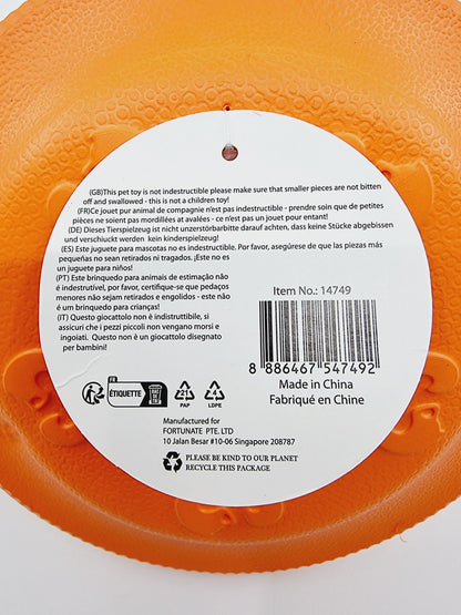 Frisbee pour chien - orange