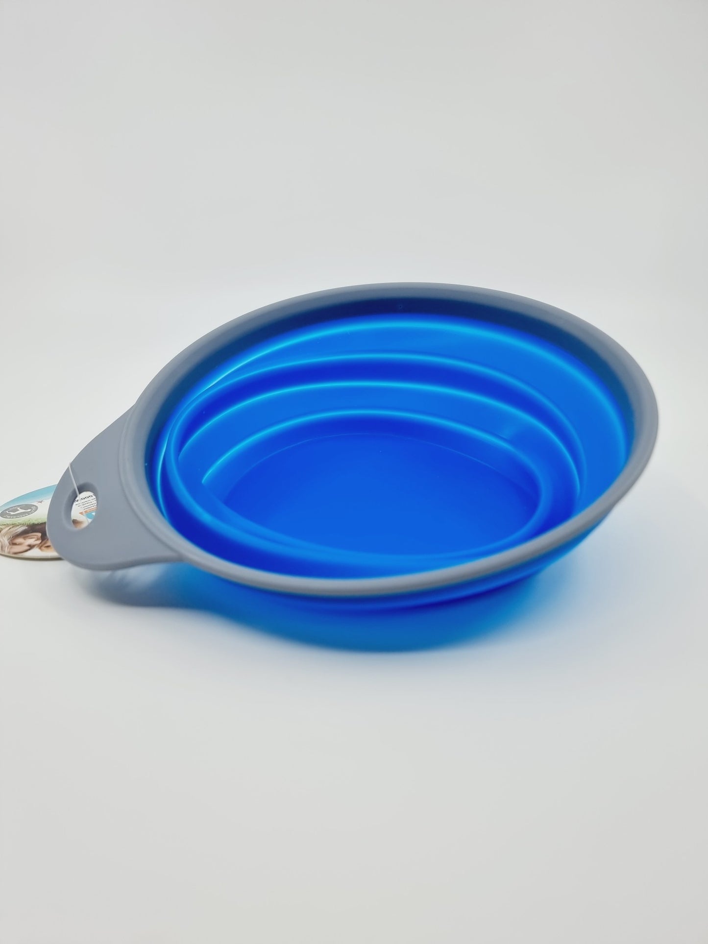 Gamelle pliable pour animaux - bleu