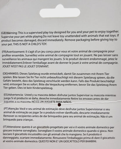 Jouet/peluche pour animaux - baleine