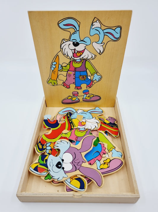 Puzzle - Lapins rigolos (4 modèles)