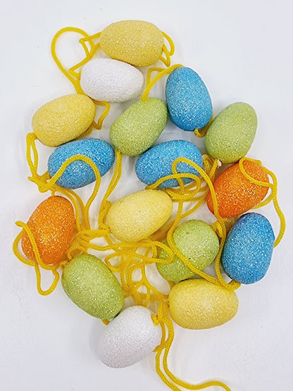 Oeuf pailleté à suspendre (16 pièces)