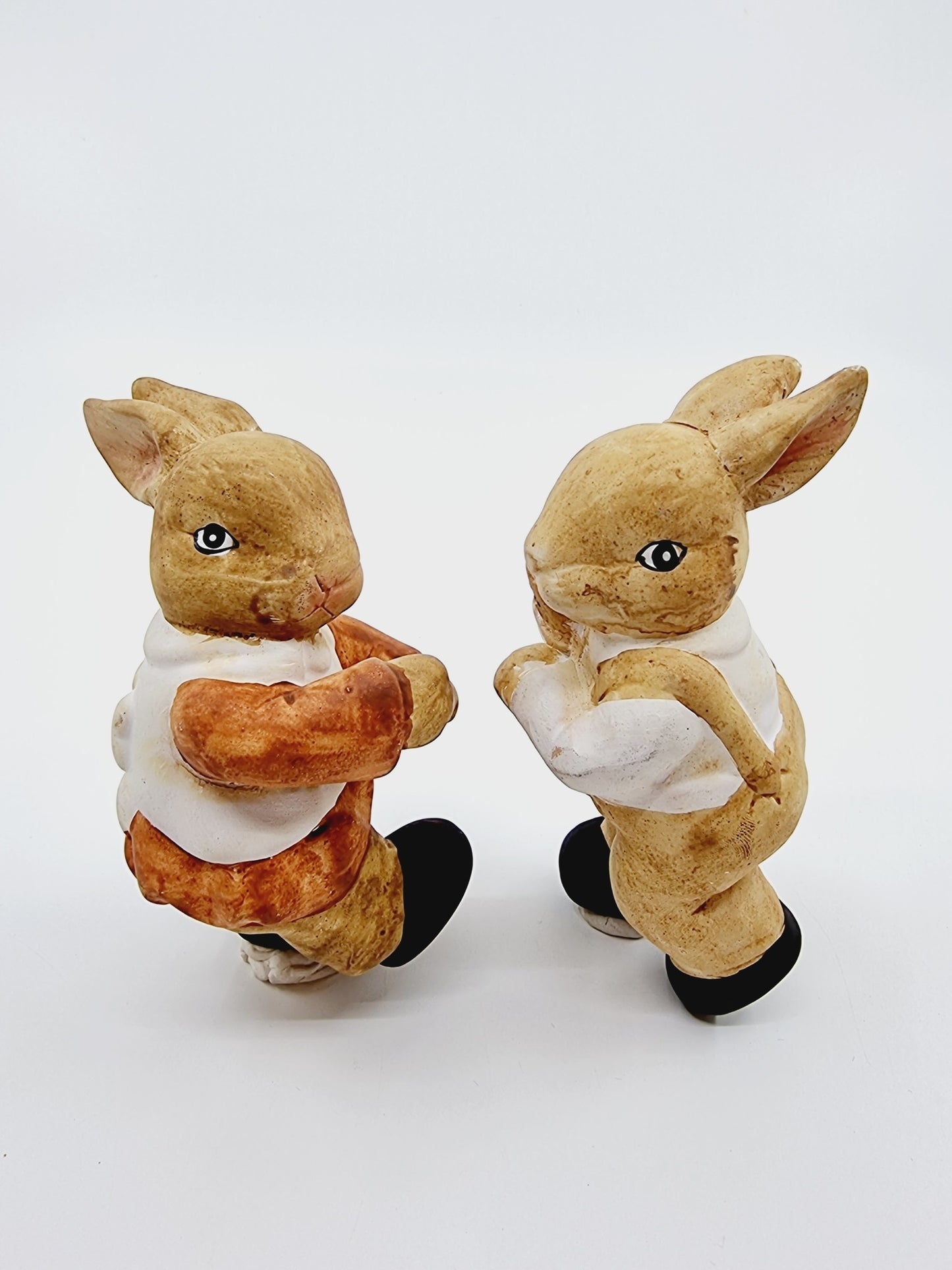 Bibelot - Lapin pour pot de fleurs (2 pièces)