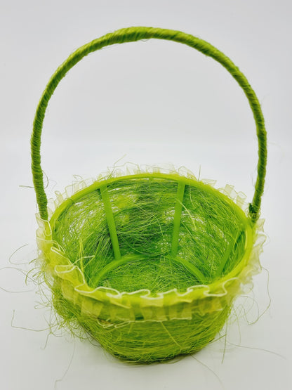 Panier de Pâques avec lapin