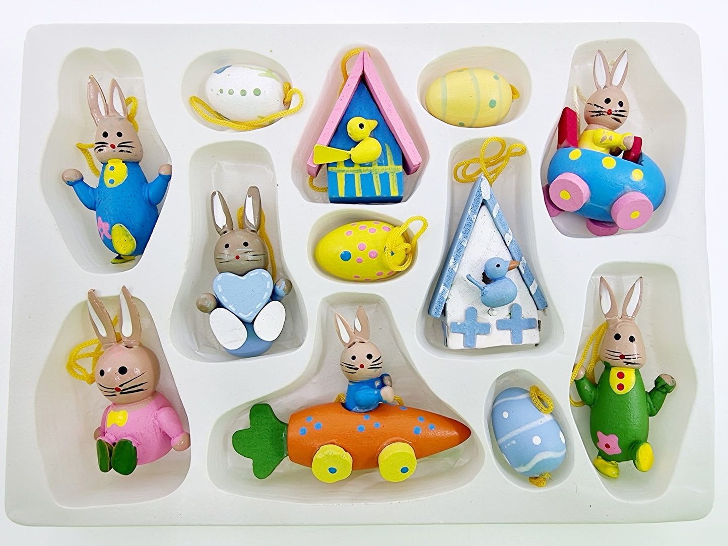 Décoration de Pâques à suspendre (12 pièces)