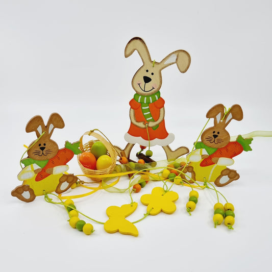Guirlande - Lapins printaniers