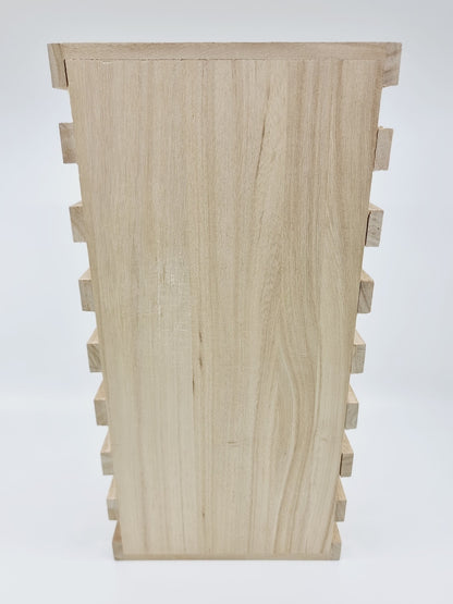 Clôture décorative en bois (34 x 17 cm)