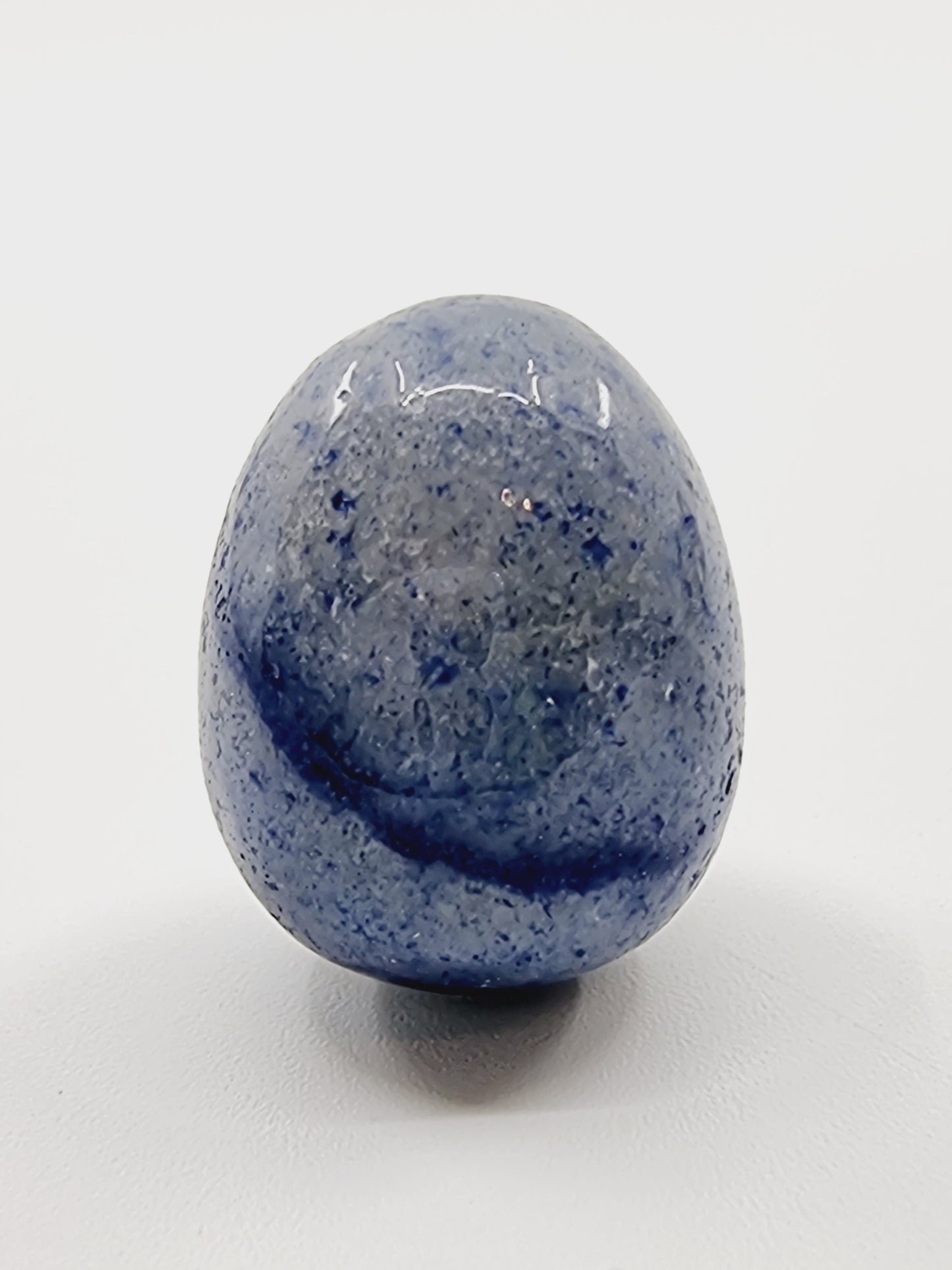 Oeuf en pierre naturelle - Sodalite