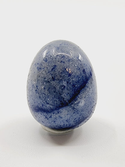 Oeuf en pierre naturelle - Sodalite