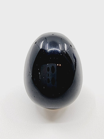 Oeuf en pierre naturelle - Obsidienne