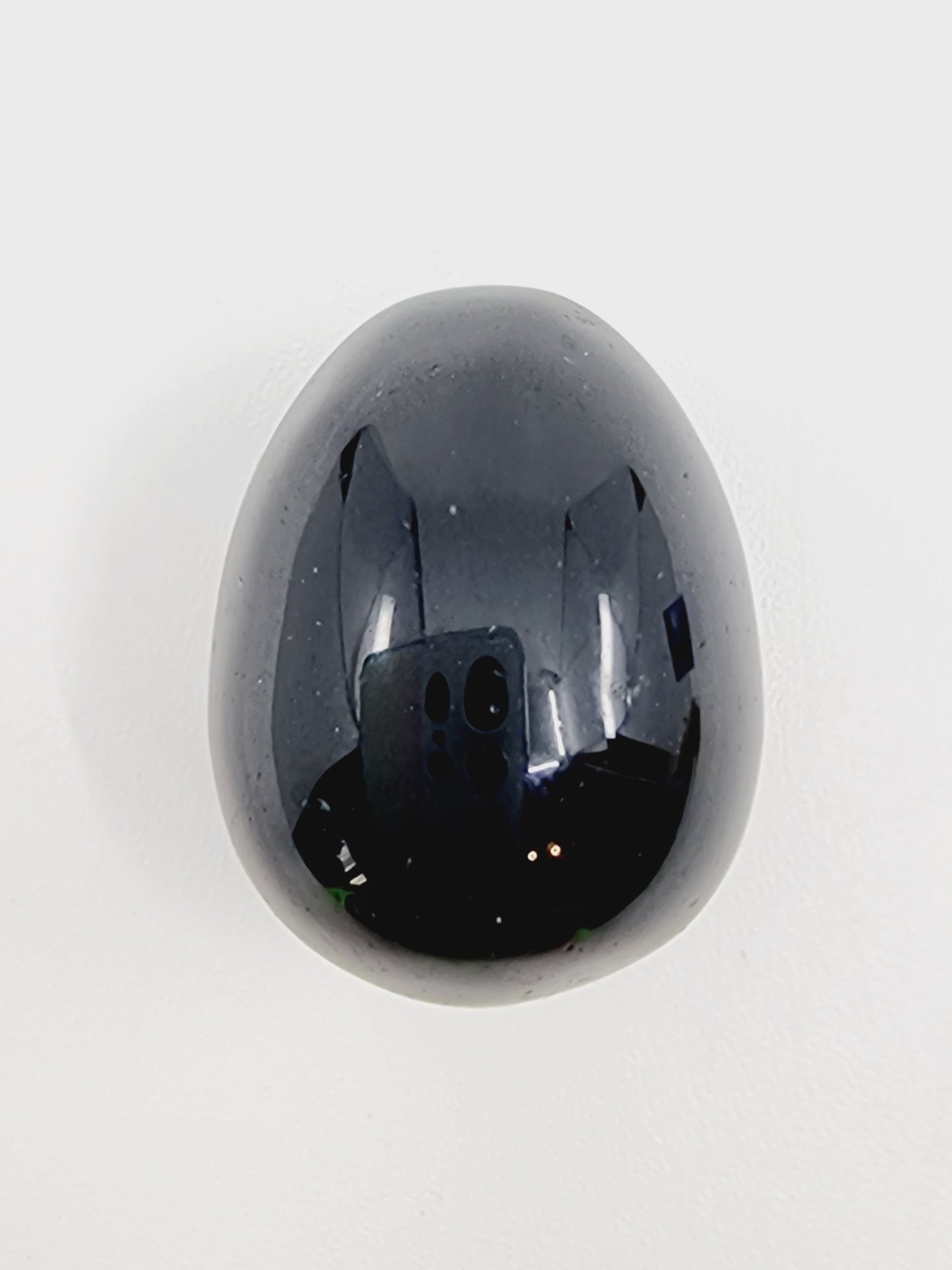 Oeuf en pierre naturelle - Obsidienne