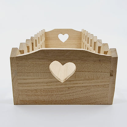 Clôture décorative en bois (30 x 13 cm)