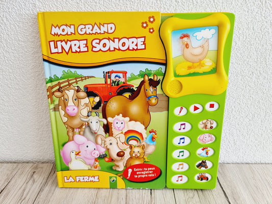Livre sonore - La ferme