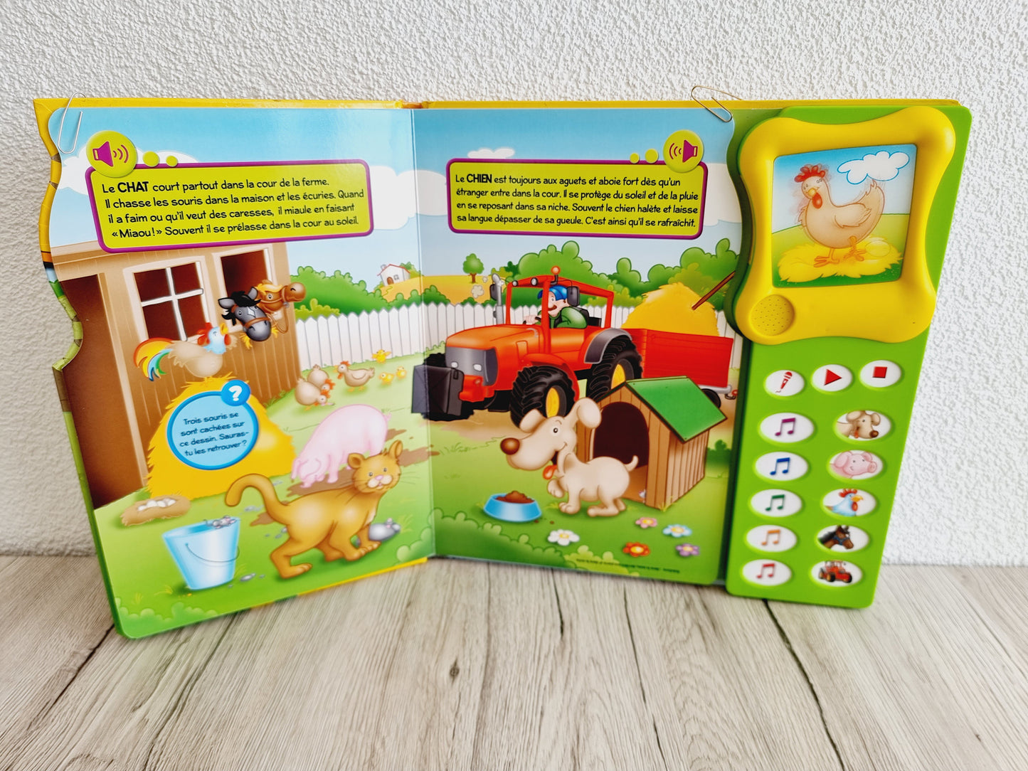Livre sonore - La ferme