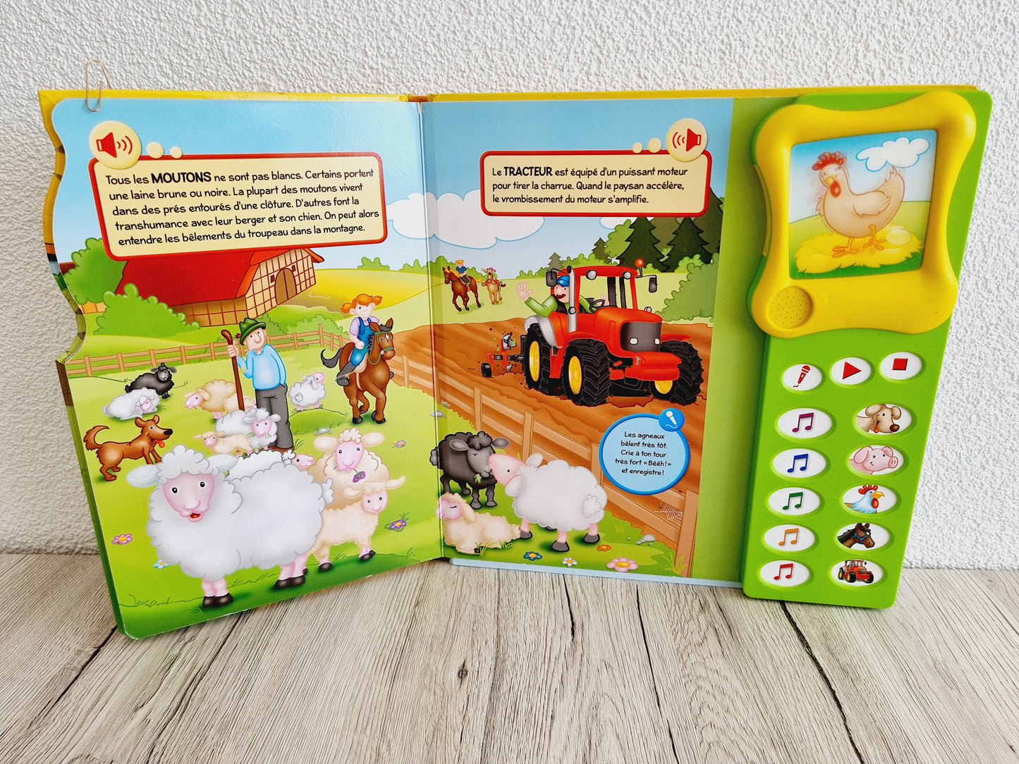 Livre sonore - La ferme