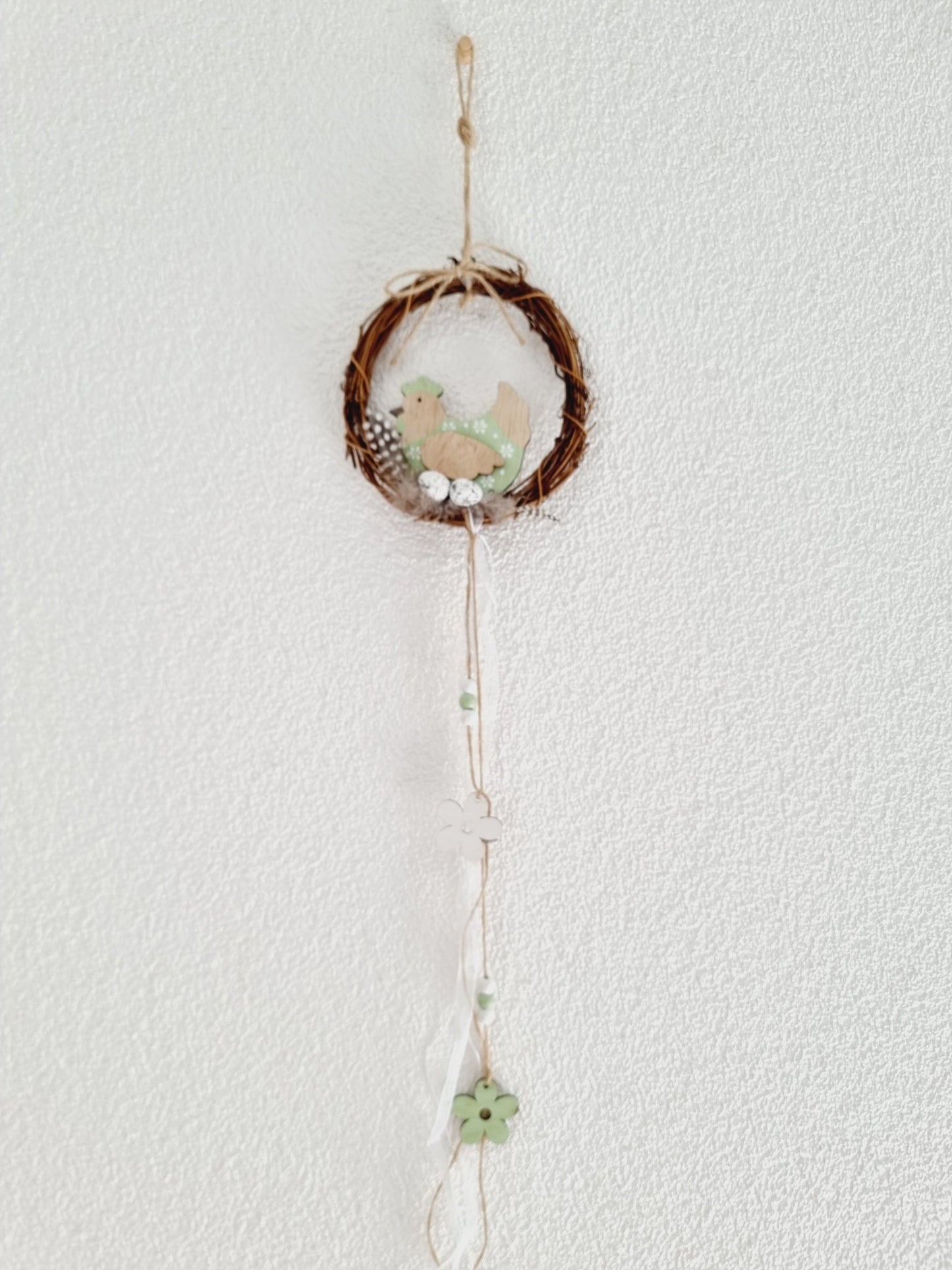 Guirlande de Pâques - Poule et ses oeufs