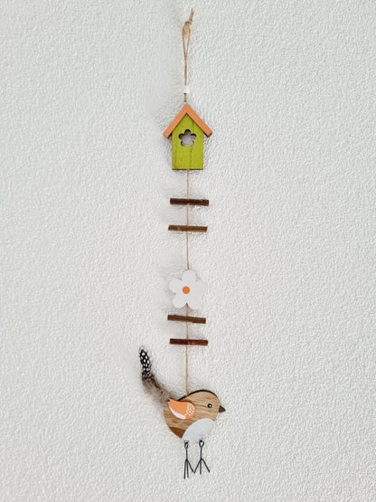Guirlande - Oiseau et son nichoir
