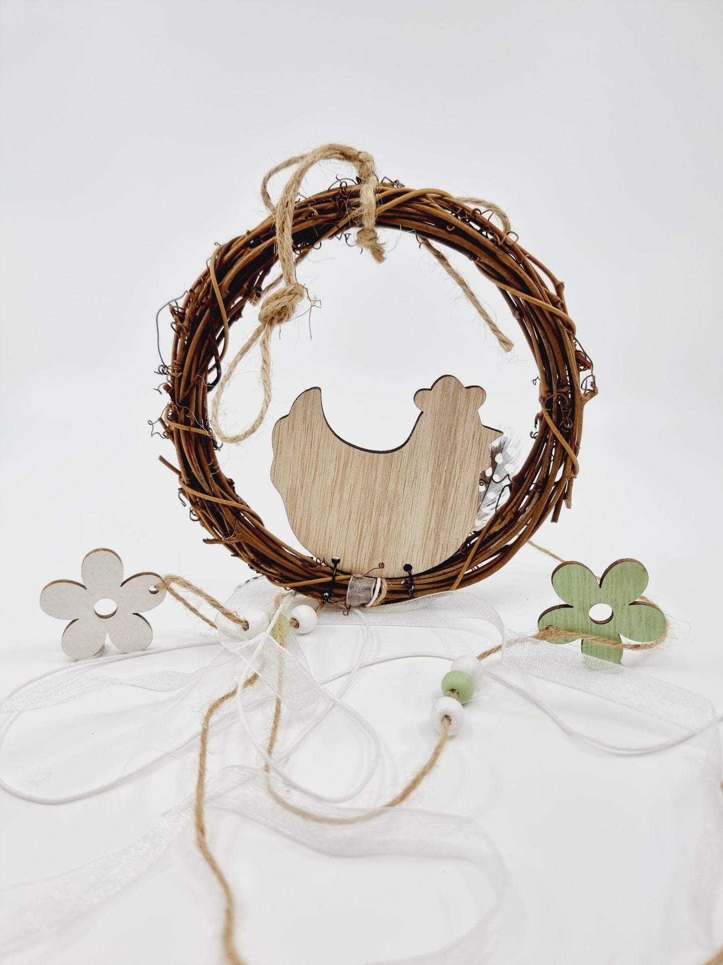 Guirlande de Pâques - Poule et ses oeufs