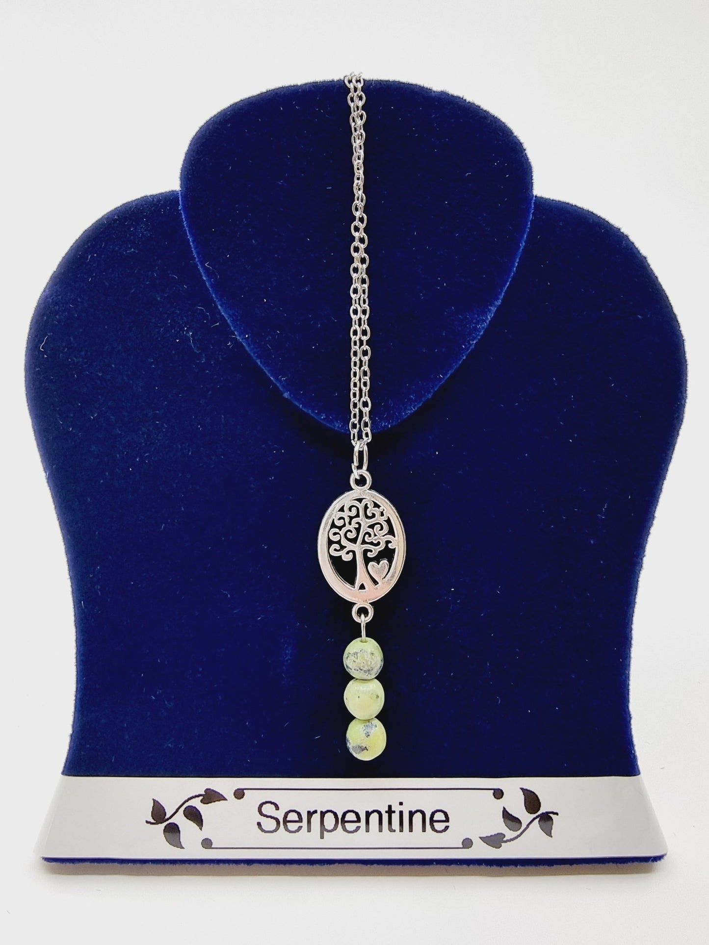 Collier arbre de vie - Serpentine