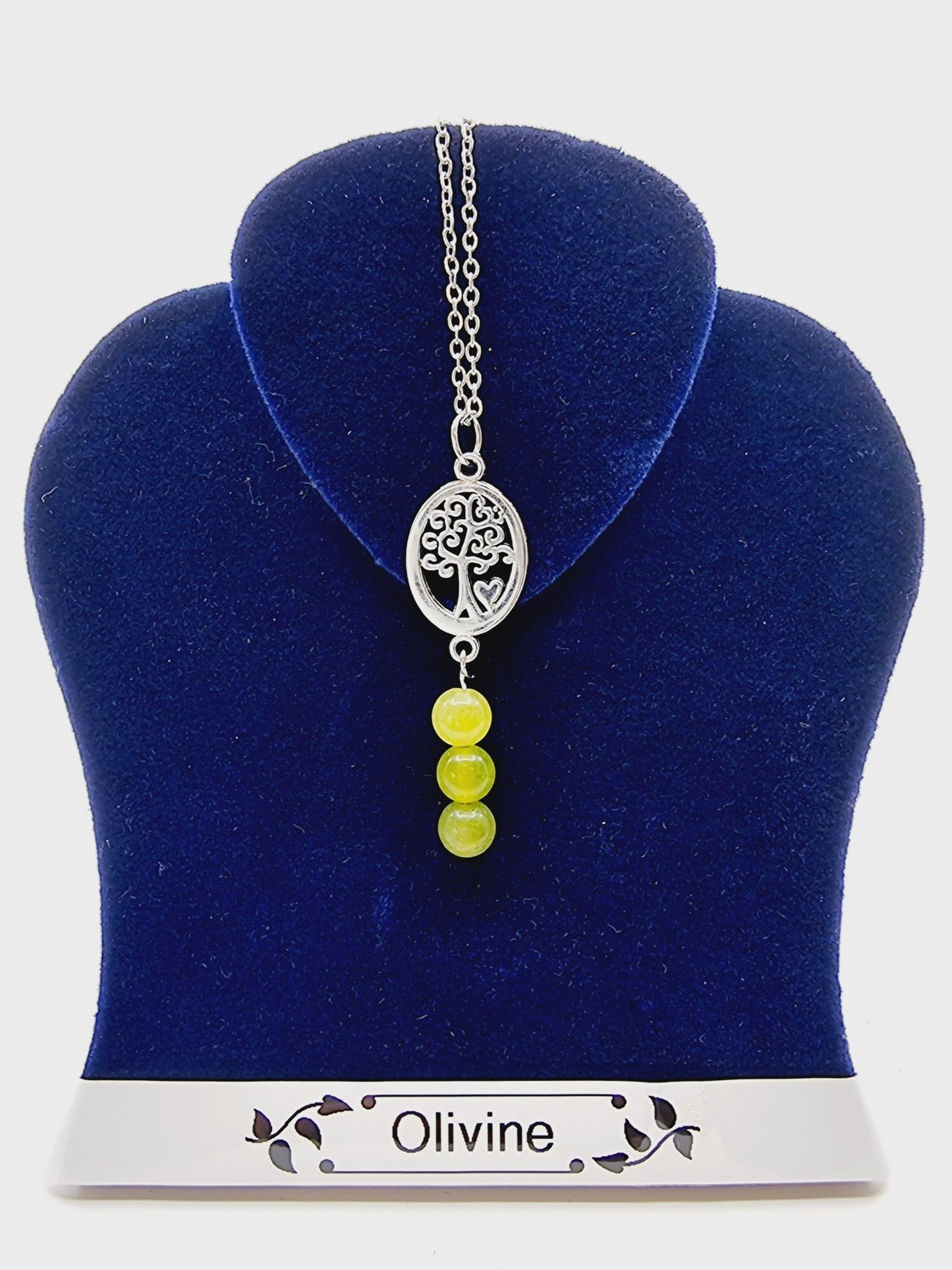 Collier arbre de vie - Olivite