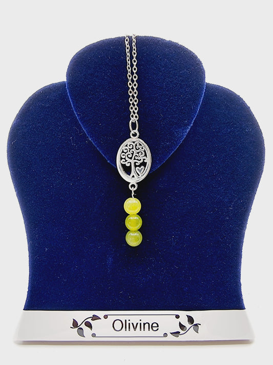Collier arbre de vie - Olivite