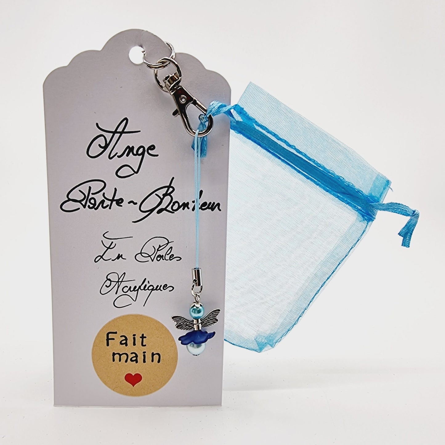 Ange porte-bonheur - Libellule bleue