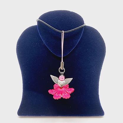 Pendentif ange protecteur – Fleur