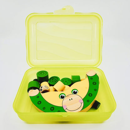 Jeu d'équilibre en bois - Grenouille