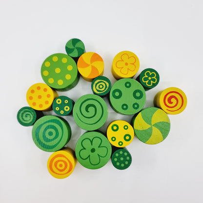 Jeu d'équilibre en bois - Grenouille