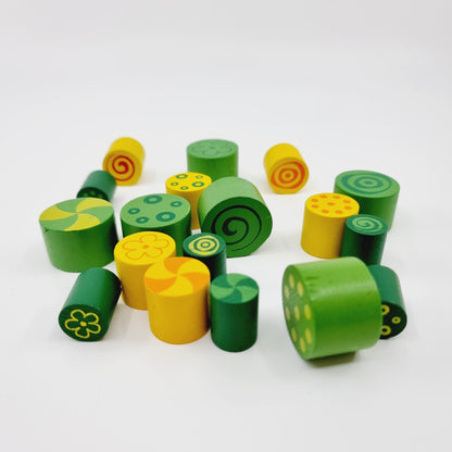 Jeu d'équilibre en bois - Grenouille