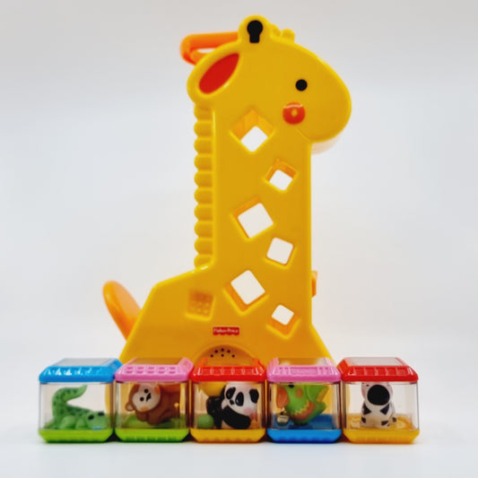 Girafe sonore avec cubes - Fisher-Price