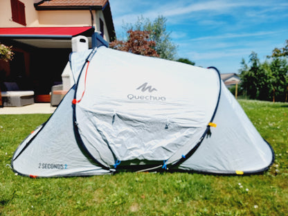 Tente Quechua 2 Seconds 2 – Fresh & Black – 2 personnes