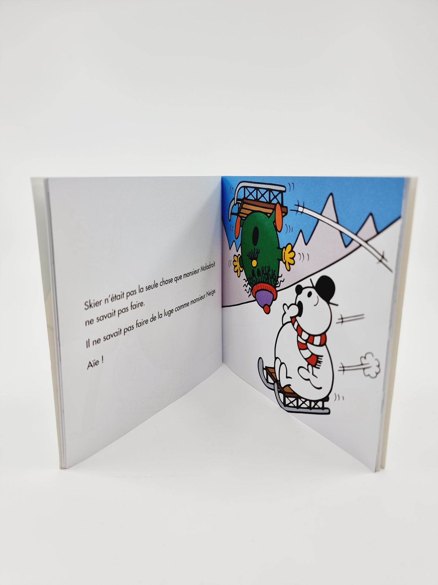 Livre - Les Monsieur Madame aux sports d’hiver