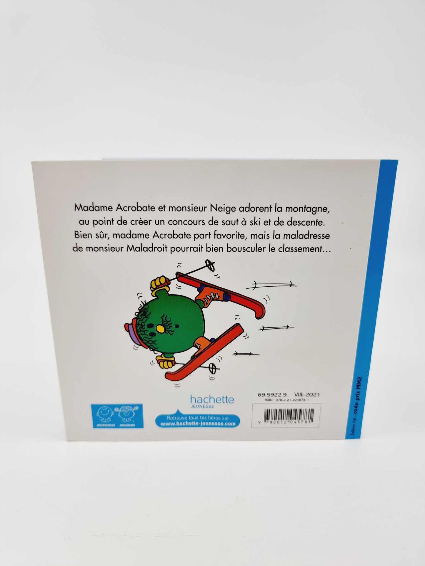 Livre - Les Monsieur Madame aux sports d’hiver