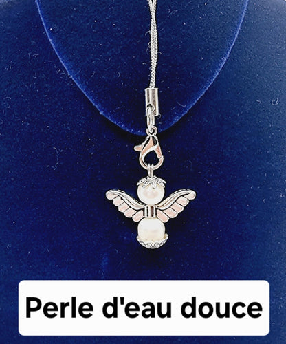 Ange porte-bonheur - Perle d'eau douce