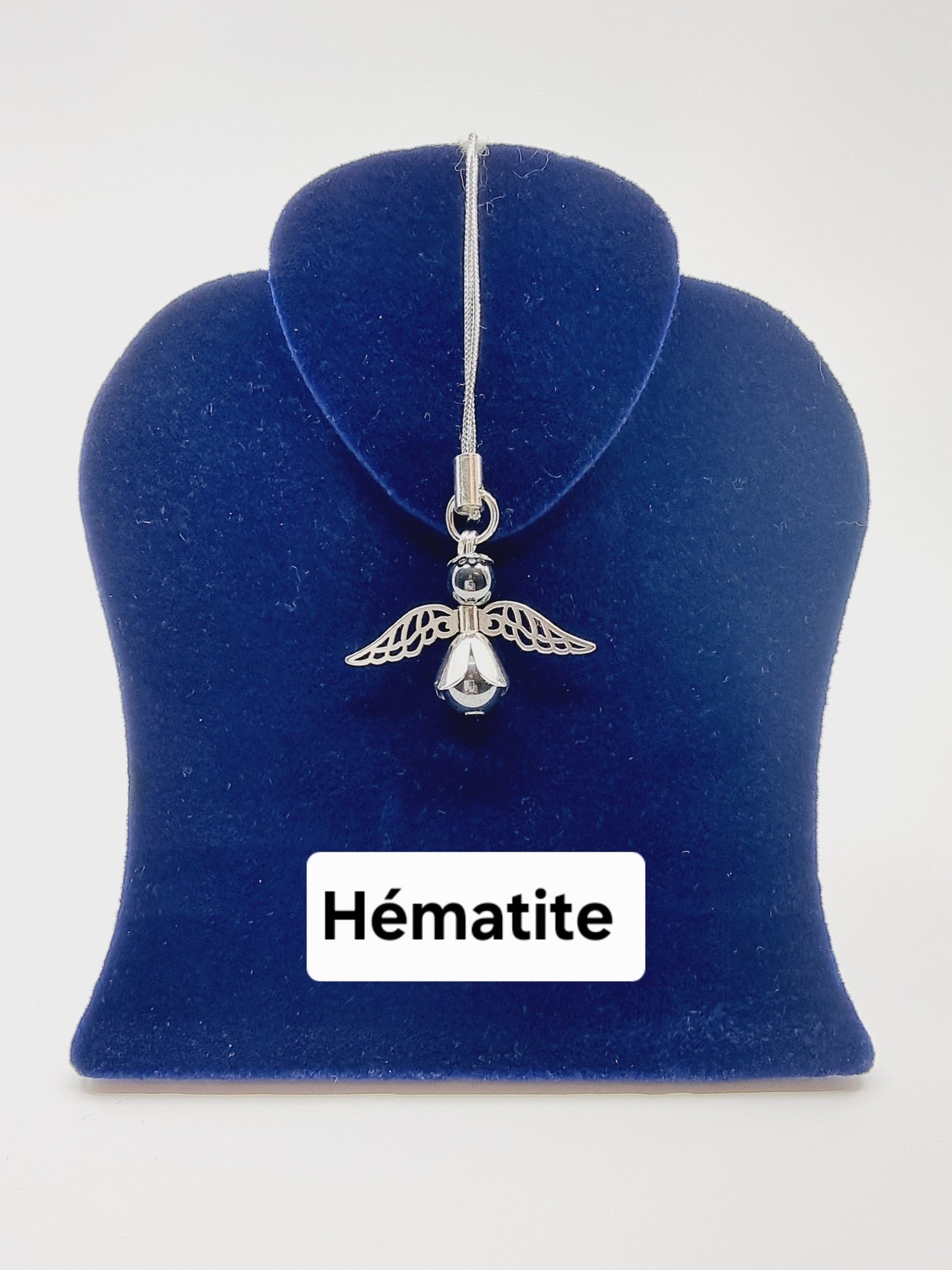 Ange porte-bonheur - Hématite