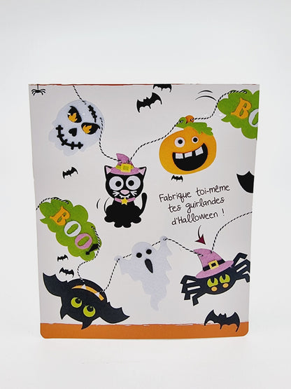 Kit fabrique toi-même tes guirlandes d'Halloween