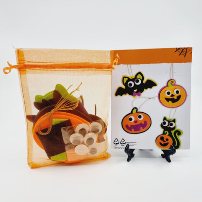 Kit de 4 suspensions d'Halloween à assembler