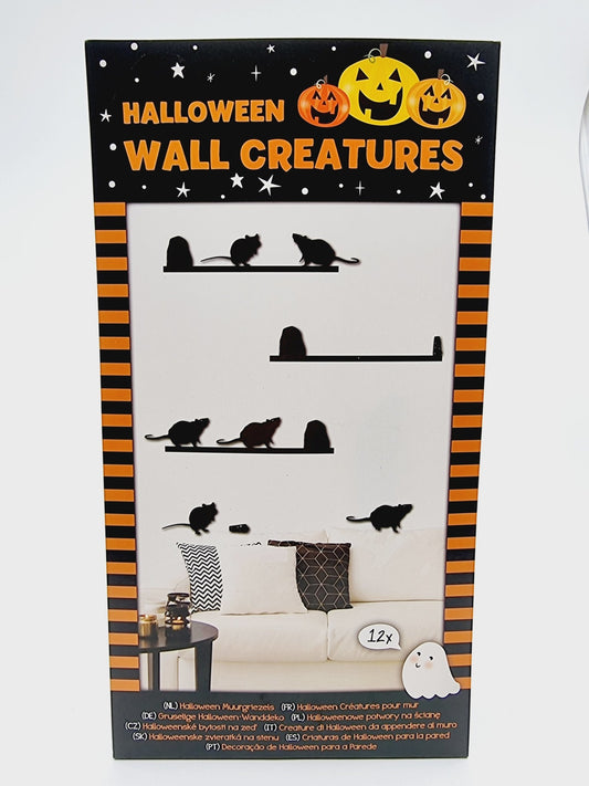 Créatures murales d'Halloween (12 pièces)