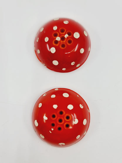 Salière et poivrière - champignon