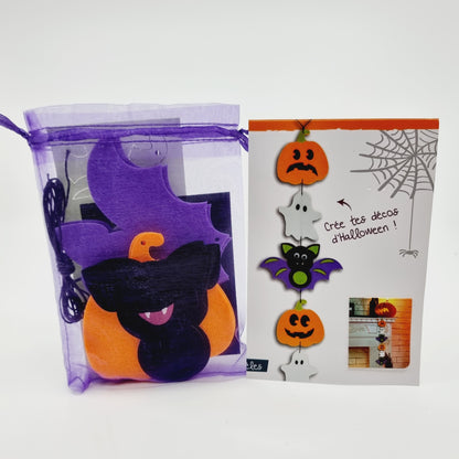 Kit guirlande d'Halloween à assembler