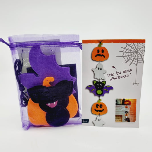 Kit guirlande d'Halloween à assembler