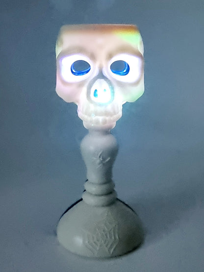 Tête de mort lumineuse (2 pièces)