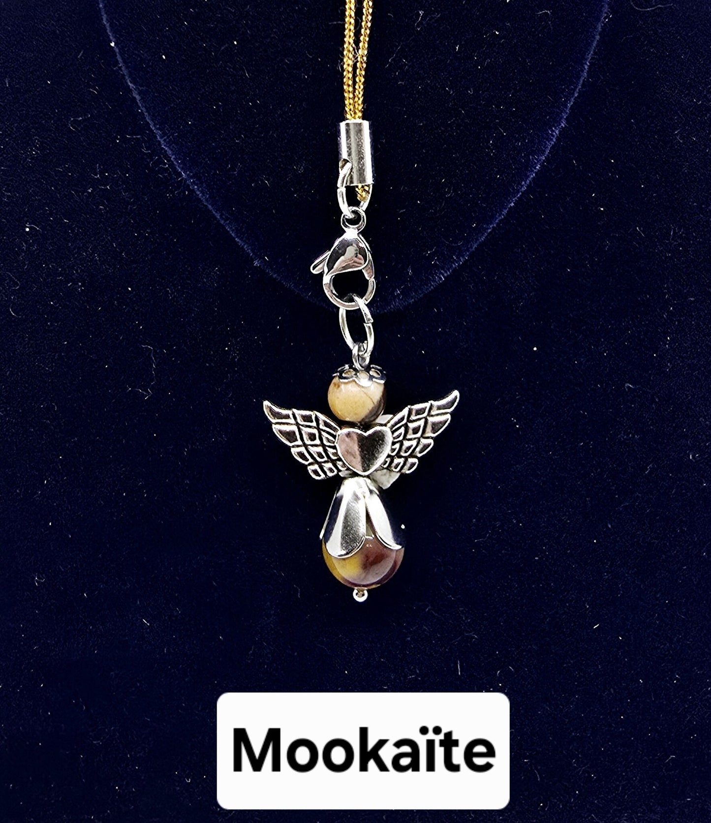 Ange porte-bonheur - Mookaïte