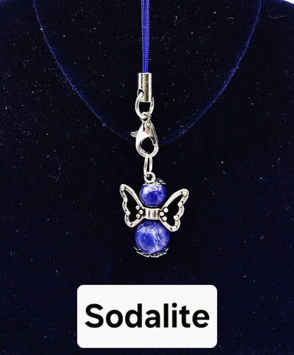Ange porte-bonheur - Sodalite